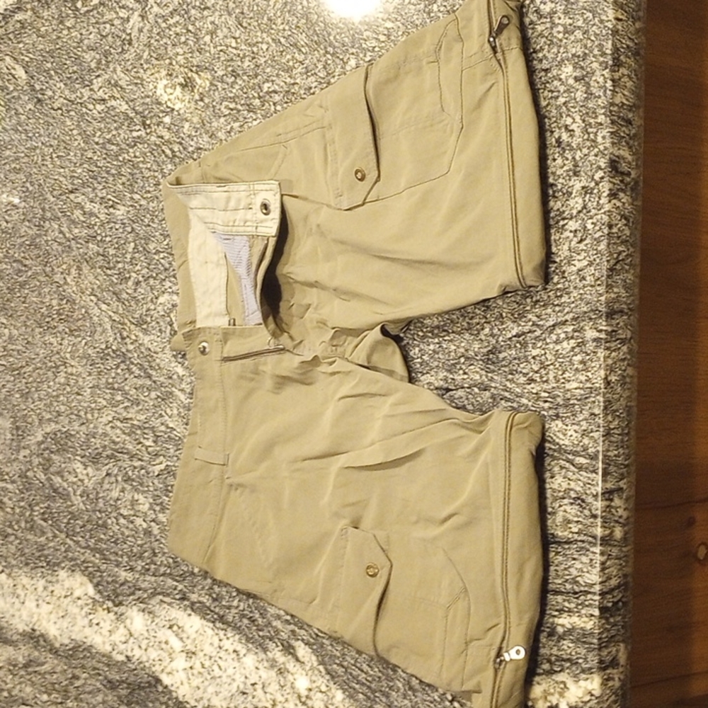 Kuhl Renegade Stealth convertible 32 x 32 tan hiking active light weight  pants